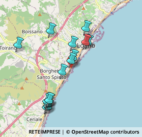 Mappa Lungo Mare, 17025 Loano SV, Italia (1.896)