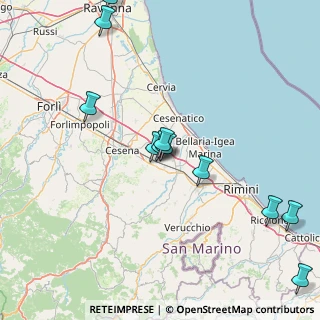 Mappa Via Grazia Deledda, 47035 Gambettola FC, Italia (19.7325)