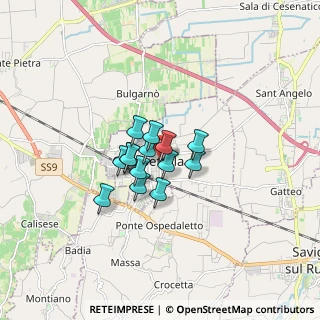 Mappa Via Alfonso Lamarmora, 47035 Gambettola FC, Italia (0.97286)