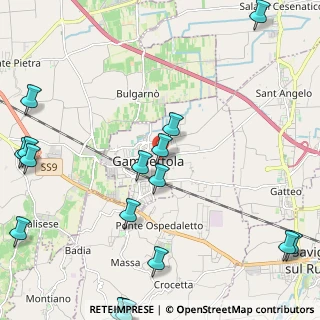 Mappa Via Alfonso Lamarmora, 47035 Gambettola FC, Italia (3.4875)