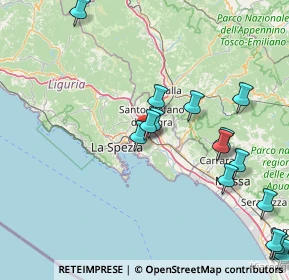 Mappa Via Sommovigo, 19021 Arcola SP, Italia (21.08875)