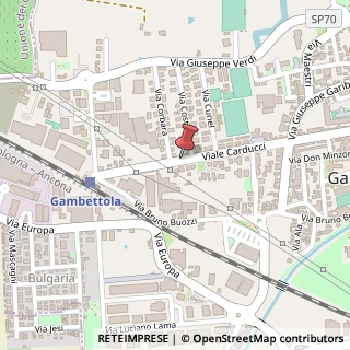 Mappa Viale Giosuè Carducci, 91/h, 47035 Gambettola, Forlì-Cesena (Emilia Romagna)