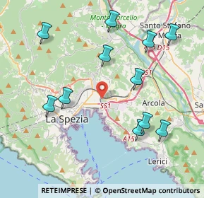 Mappa 19020 La Spezia SP, Italia (4.52273)