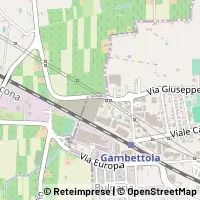 Hartă Gambettola