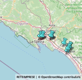 Mappa Via Privata O. T. O., 19136 La Spezia SP, Italia (10.73846)