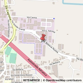 Mappa Via San Crispino, 101, 47030 San Mauro Pascoli, Forlì-Cesena (Emilia Romagna)