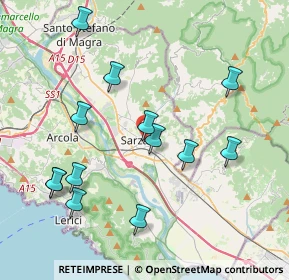 Mappa Via Lancillotto Cattani, 19038 Sarzana SP, Italia (4.28)