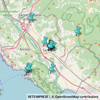 Mappa Via Nicolò Mascardi, 19038 Sarzana SP, Italia (2.76154)