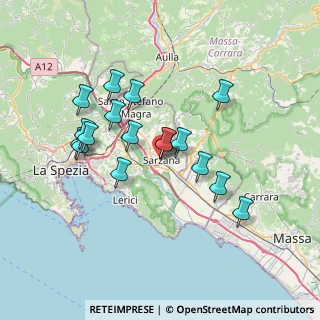 Mappa Via del Carmine, 19038 Sarzana SP, Italia (6.52235)