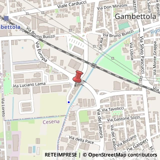 Mappa Via Antonio Zoffoli, 13, 47035 Gambettola, Forlì-Cesena (Emilia Romagna)