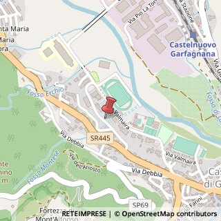 Mappa Via Valmaira, 4, 55032 Castelnuovo di Garfagnana, Lucca (Toscana)