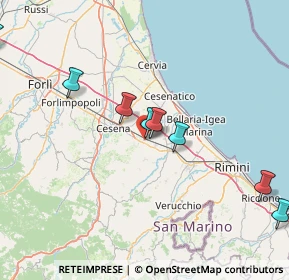 Mappa Via Loreto, 47035 Gambettola FC, Italia (23.53455)