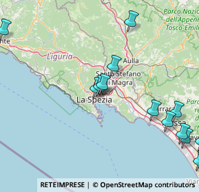 Mappa Via Giovanni Bosco, 19126 La Spezia SP, Italia (25.53765)