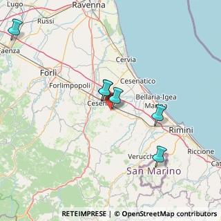 Mappa Via Casalecchio, 47521 Lizzano FC, Italia (41.79273)