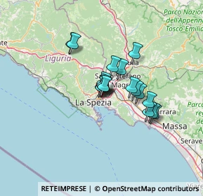 Mappa S.n.c, 19126 La Spezia SP, Italia (8.91389)