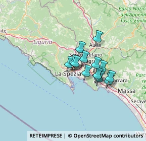 Mappa , 19126 La Spezia SP, Italia (8.84429)