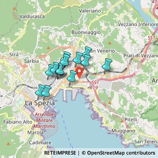 Mappa , 19126 La Spezia SP, Italia (1.28857)