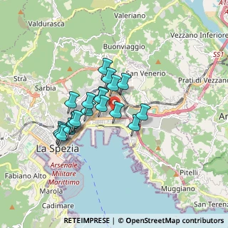 Mappa , 19126 La Spezia SP, Italia (1.3715)