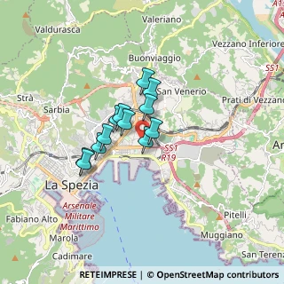 Mappa , 19126 La Spezia SP, Italia (1.12167)