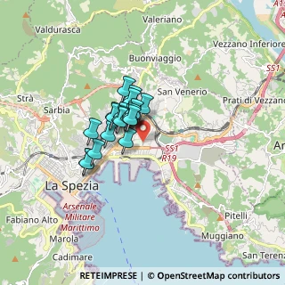 Mappa , 19126 La Spezia SP, Italia (1.0545)