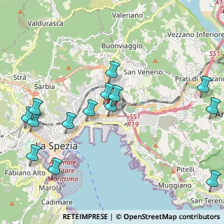 Mappa , 19126 La Spezia SP, Italia (2.485)