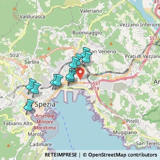 Mappa , 19126 La Spezia SP, Italia (1.51455)