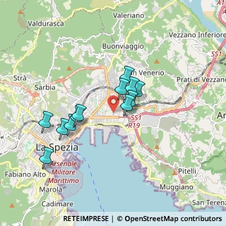 Mappa , 19126 La Spezia SP, Italia (1.51333)