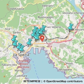 Mappa , 19126 La Spezia SP, Italia (1.68154)