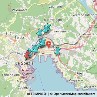 Mappa , 19126 La Spezia SP, Italia (1.41083)
