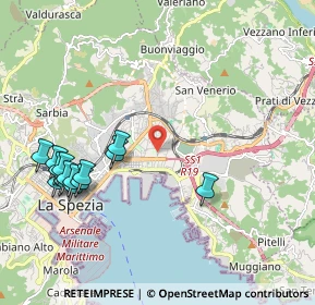 Mappa , 19126 La Spezia SP, Italia (2.38571)
