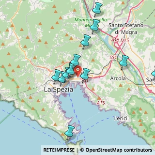 Mappa , 19126 La Spezia SP, Italia (3.98286)