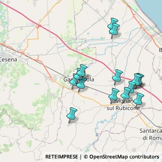 Mappa Via T. Tasso, 47035 Gambettola FC, Italia (4.184)