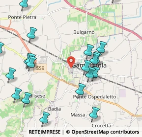 Mappa Via Vincenzo Bellini, 47035 Gambettola FC, Italia (2.537)