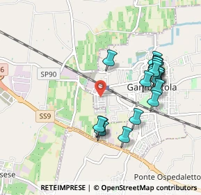 Mappa Via Vincenzo Bellini, 47035 Gambettola FC, Italia (0.985)