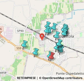 Mappa Via Vincenzo Bellini, 47035 Gambettola FC, Italia (0.8565)