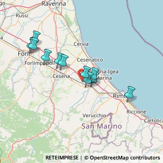 Mappa Via malbona, 47035 Gambettola FC, Italia (13.64273)