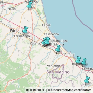 Mappa Via malbona, 47035 Gambettola FC, Italia (19.835)