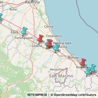Mappa Via malbona, 47035 Gambettola FC, Italia (23.65)