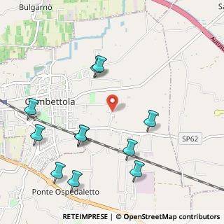 Mappa Via malbona, 47035 Gambettola FC, Italia (1.23727)