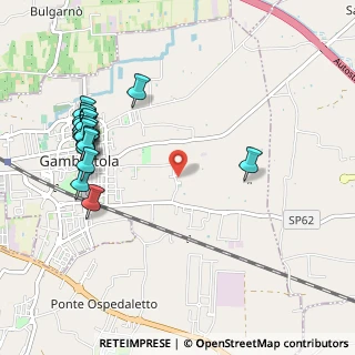 Mappa Via malbona, 47035 Gambettola FC, Italia (1.2295)
