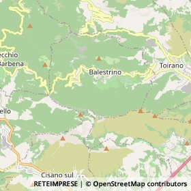 Mappa Balestrino