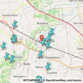 Mappa Via B. Buozzi, 47035 Gambettola FC, Italia (3.279)