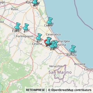 Mappa Via B. Buozzi, 47035 Gambettola FC, Italia (14.67818)