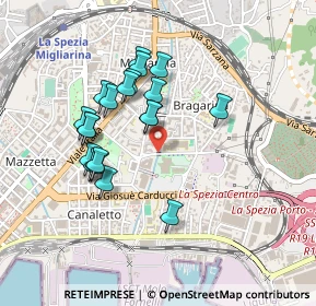 Mappa Via Carlo Alberto Federici, 19126 La Spezia SP, Italia (0.4085)