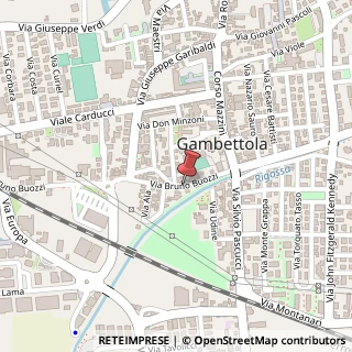 Mappa Via buozzi 66, 47035 Gambettola, Forlì-Cesena (Emilia Romagna)