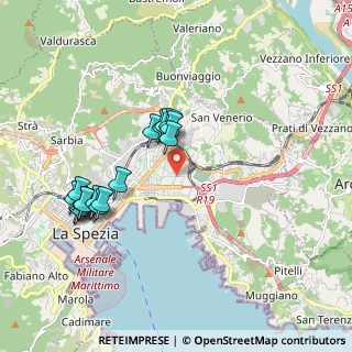 Mappa Via della Pianta, 19126 La Spezia SP, Italia (1.93647)