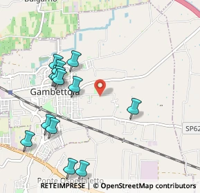 Mappa Via Soprarigossa, 47035 Gambettola FC, Italia (1.14769)