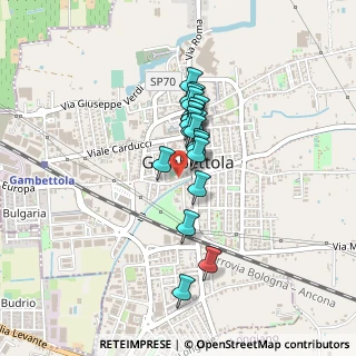 Mappa SP62, 47035 Gambettola FC, Italia (0.3025)