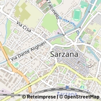 Mapa Sarzana
