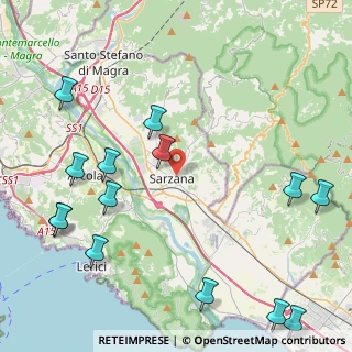 Mappa Via Agostino Paci, 19038 Sarzana SP, Italia (5.85071)